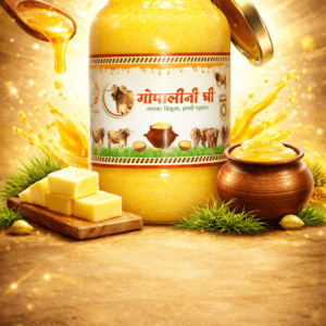 Gopalini Ghee – 100% Pure Desi Cow Ghee | Ayurvedic, A2 Bilona Ghee Benefits for Health, Immunity & Digestion (2026 Guide) 100% Pure A2 Gir Cow Ghee by Gopalini with rich golden texture and traditional bilona quality