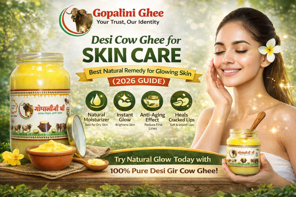 Desi Ghee for Skin Glow